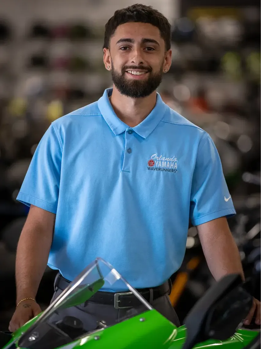 Sales Consultant JJ Tavarez in Sales Team at RC Hill Powersports Orlando